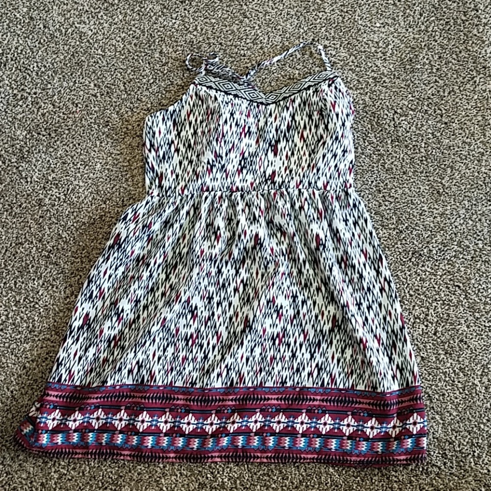 Three pink hearts dress